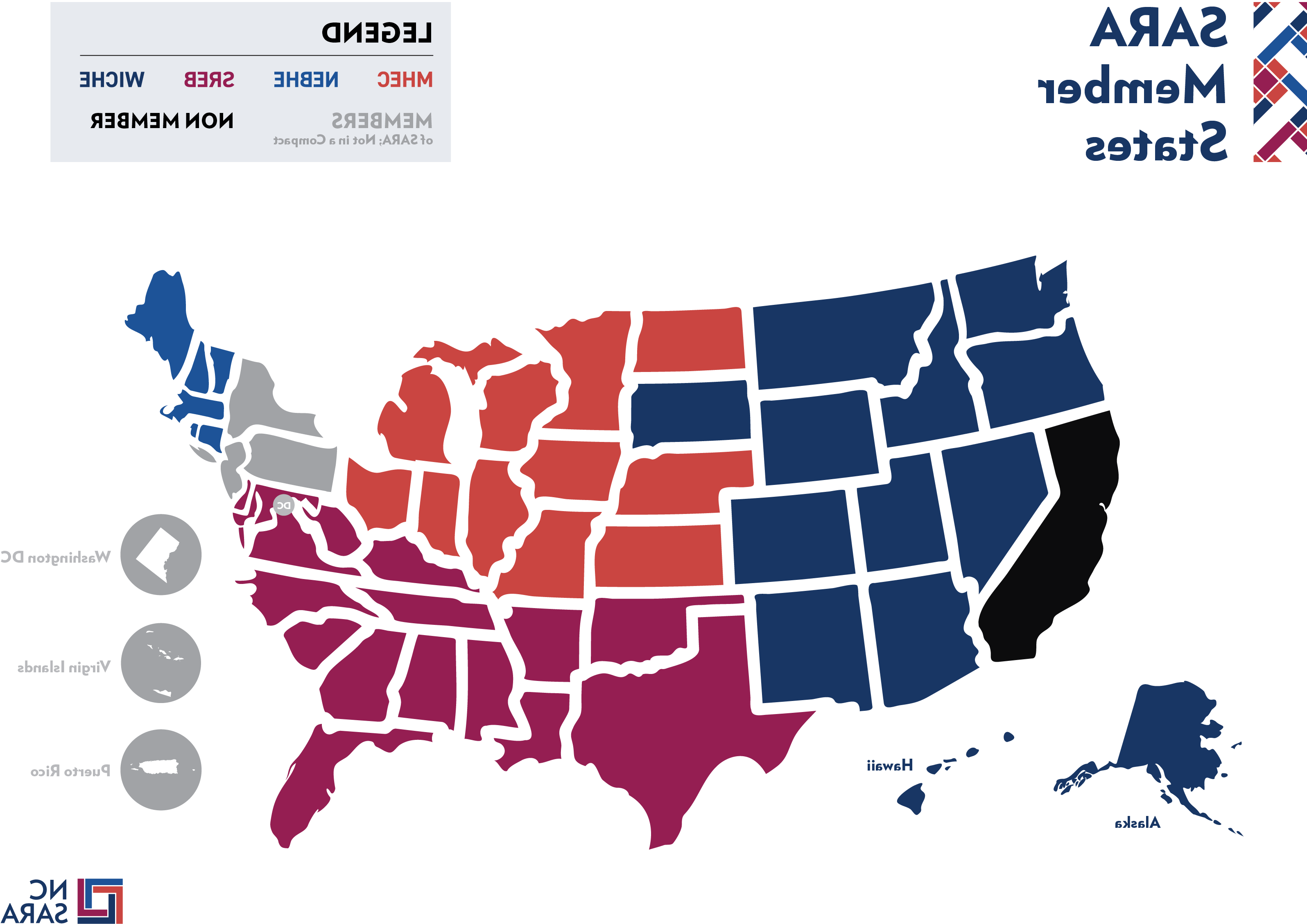 NCSARA Map 2022